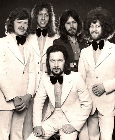 The Honeycombs line up in 1974. 